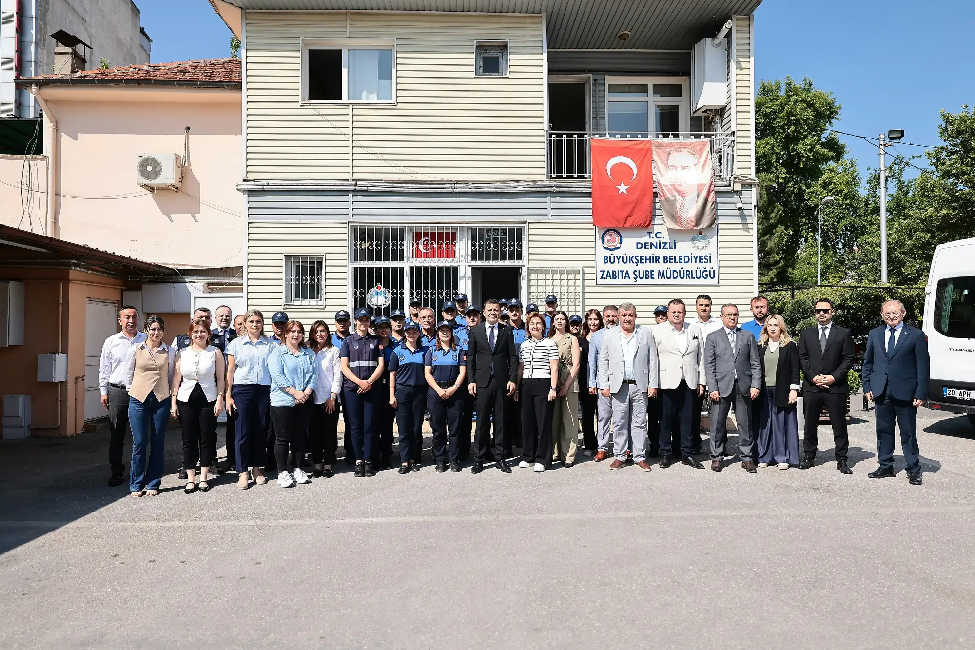 DENİZLİ BÜYÜKŞEHİR’DE BAYRAMLAŞMA