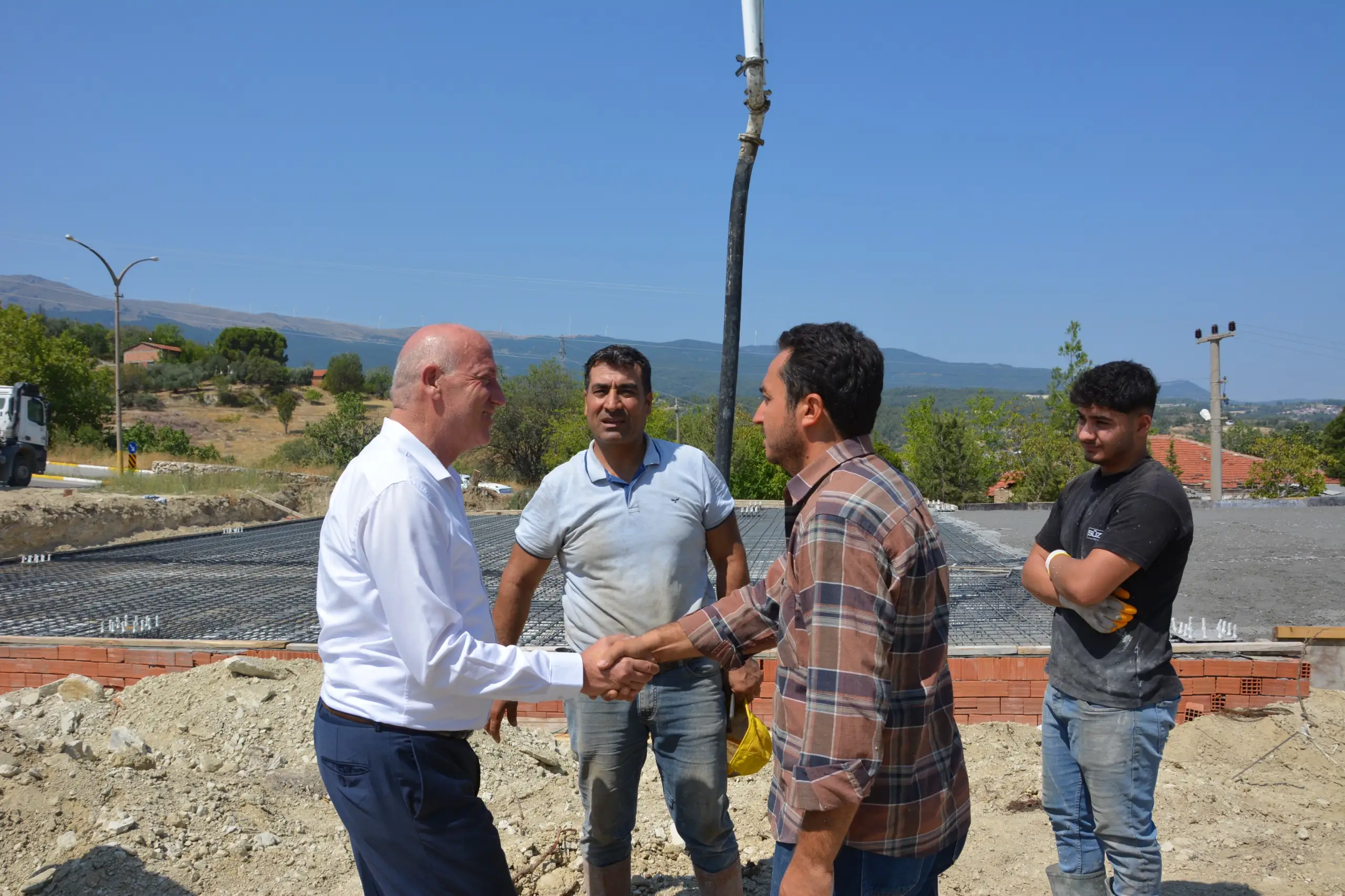 BABADAĞ'DA YENİ SOSYAL TESİSİN TEMELLERİ ATILDI