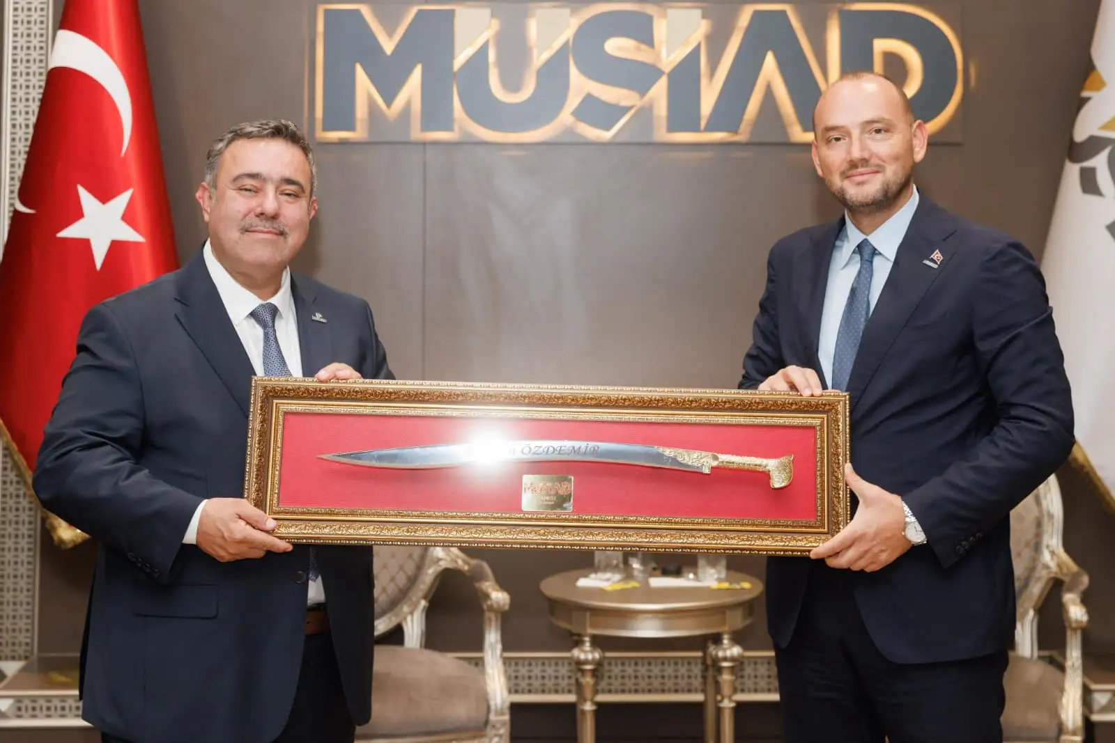 MÜSİAD DENİZLİ'DEN GENEL BAŞKAN ÖZDEMİR’E HAYIRLI OLSUN ZİYARETİ