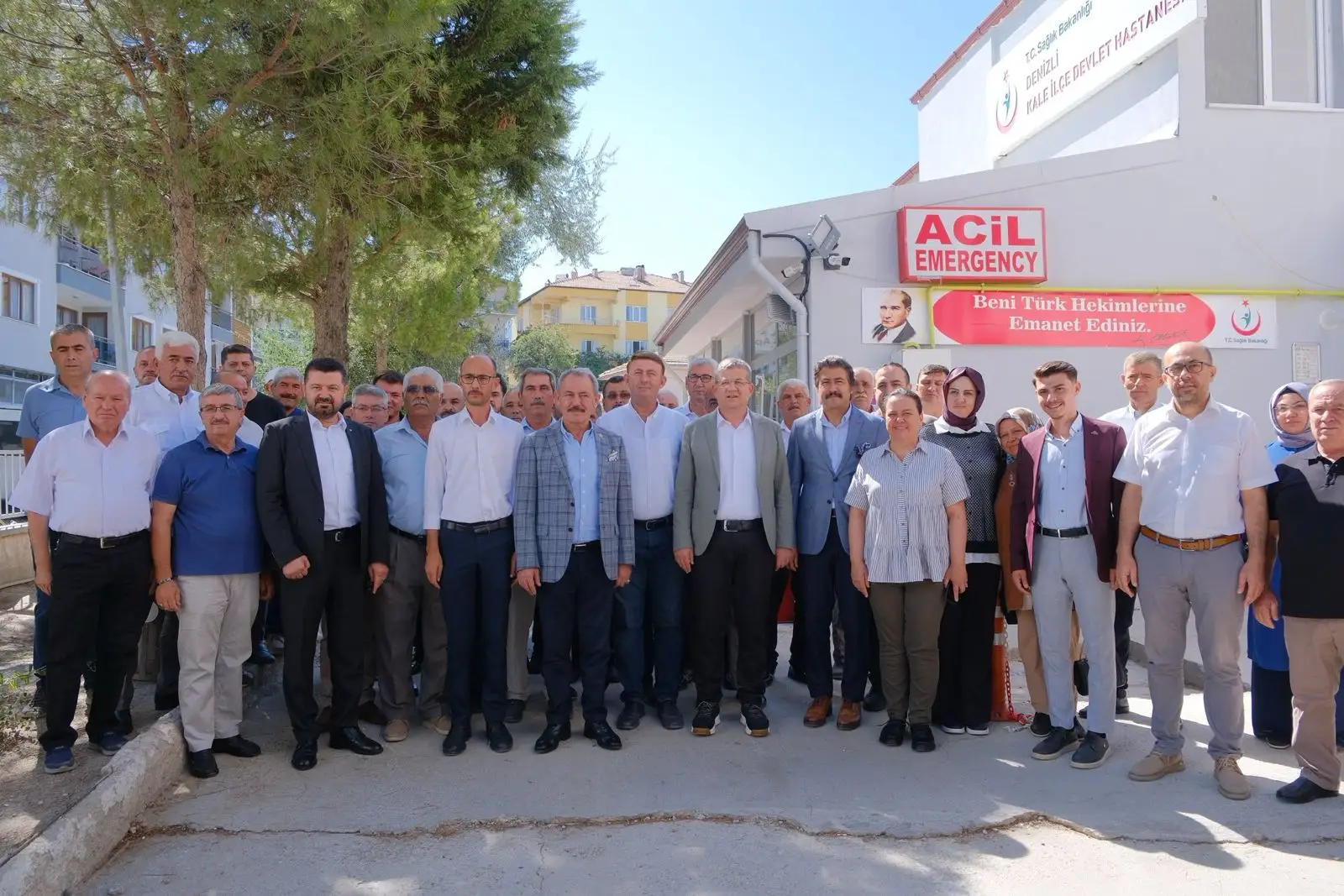 AK PARTİ DENİZLİ HEYETİNDEN KALE ÇIKARMASI 