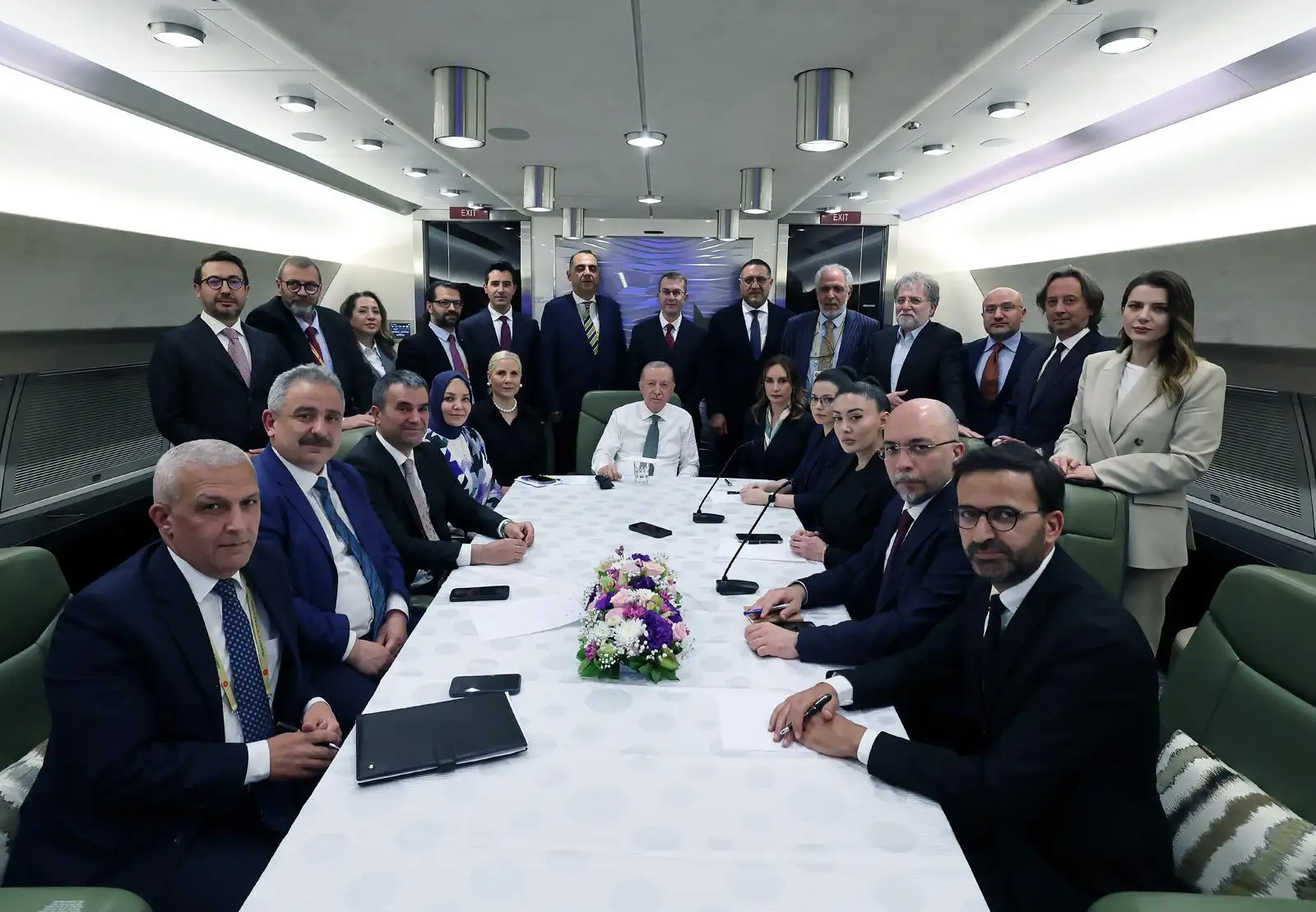CUMHURBAŞKANI SAYIN RECEP TAYYİP ERDOĞAN’IN İTALYA ZİYARETİ SONRASI GAZETECİLERLE GERÇEKLEŞTİRDİĞİ SÖYLEŞİ 