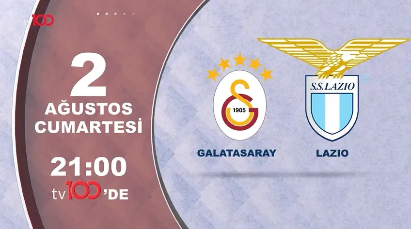ŞAMPİYON GALATASARAY TV100’DE SAHAYA ÇIKIYOR!