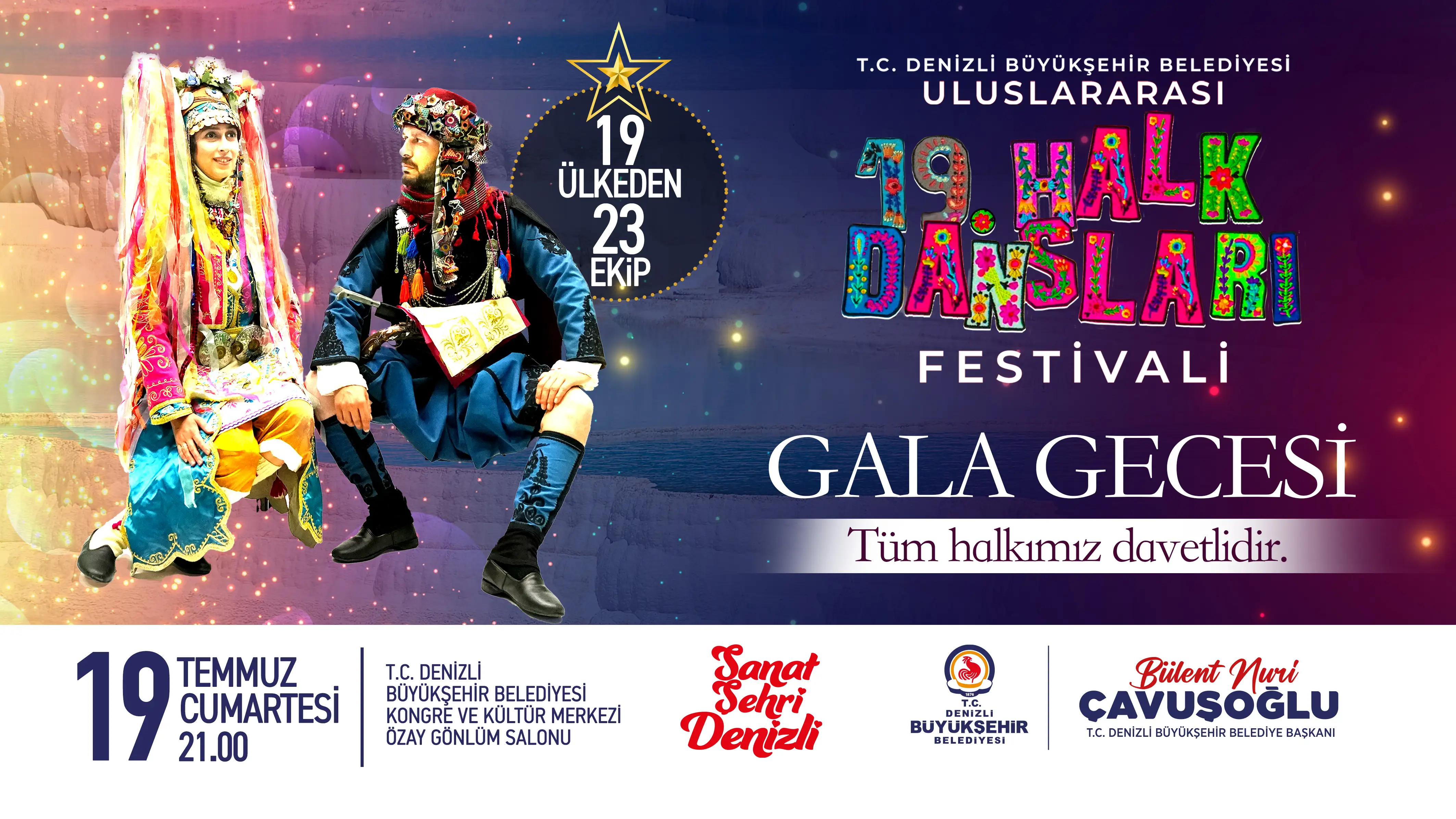 19.HALK DANSLARI FESTİVALİ GALA GECESİ